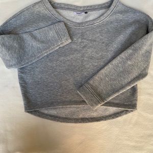 Crop sweater.